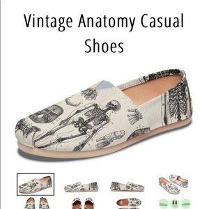 Anatomy Canvas Shoes
